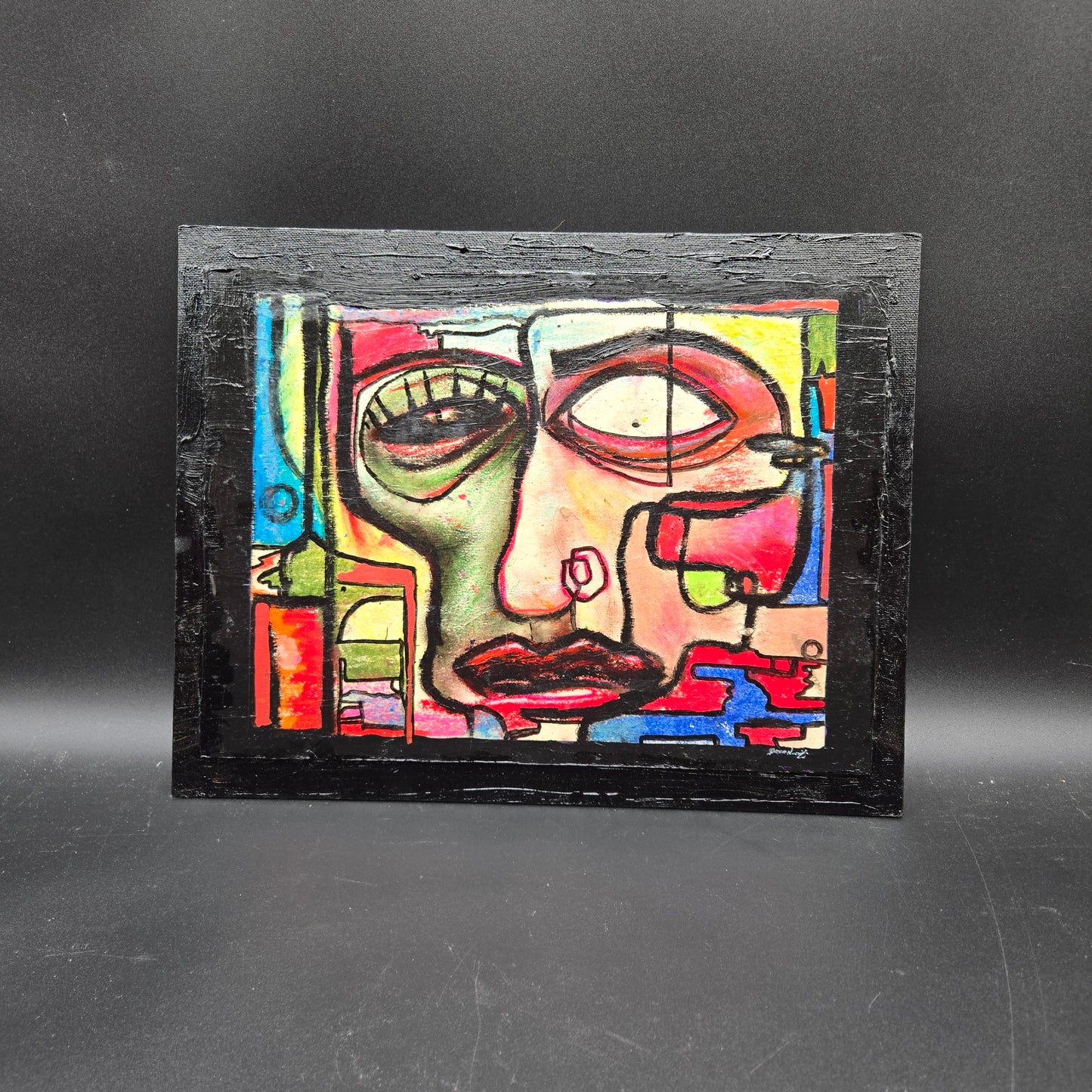 "Francis" - 11x14 Acrylic On Paper/Canvas - SN008