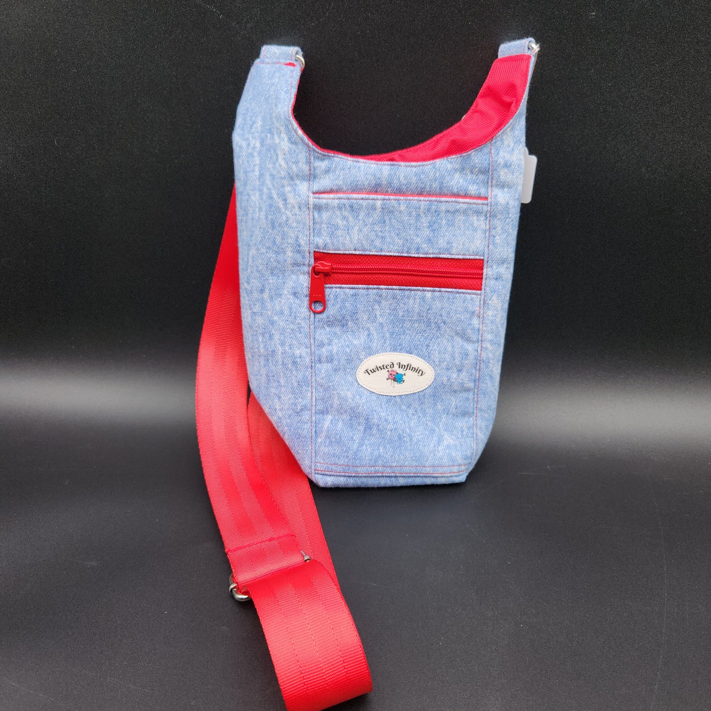 Blue and Red Bag