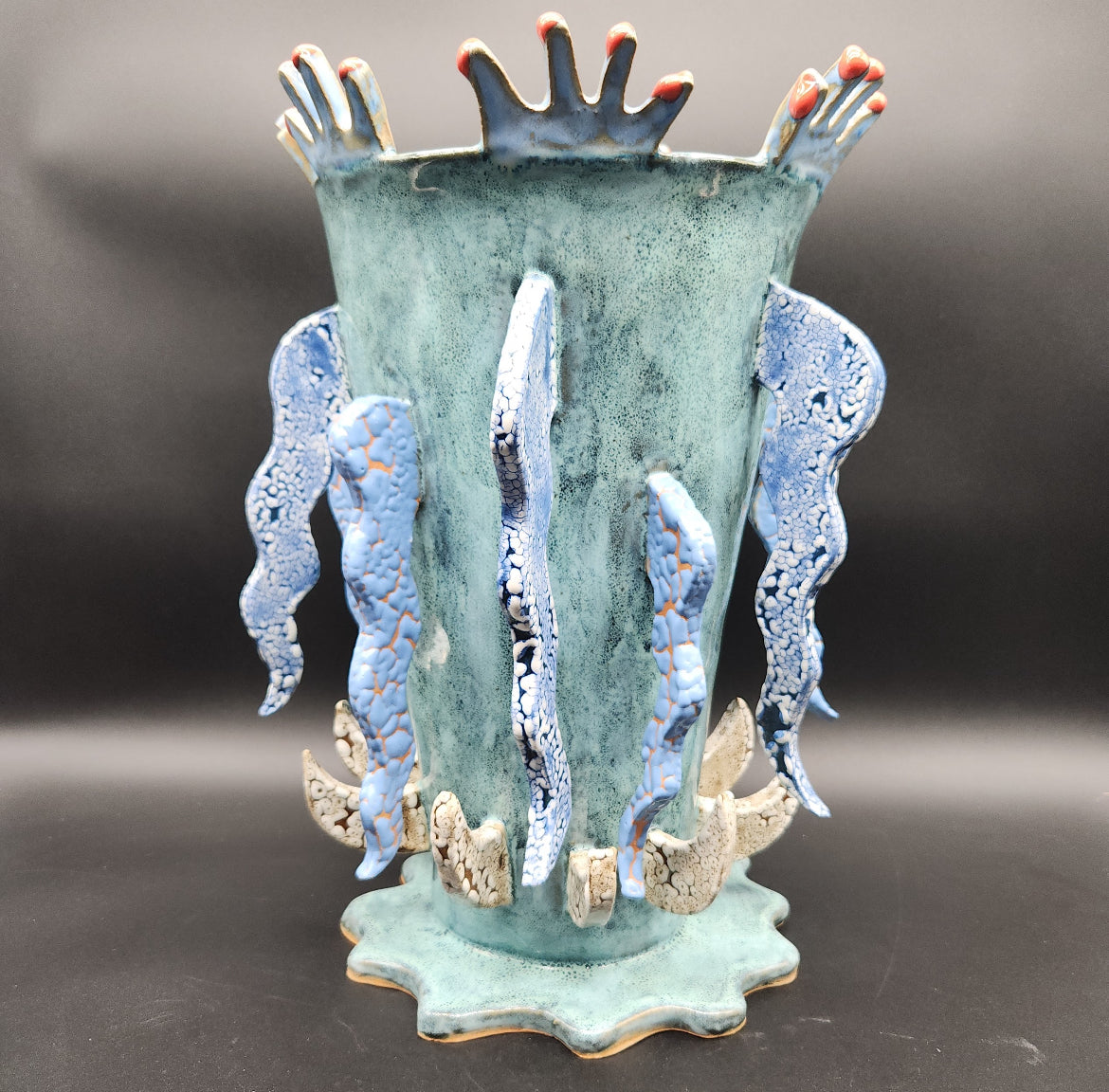 Downdraft Ceramic Vase