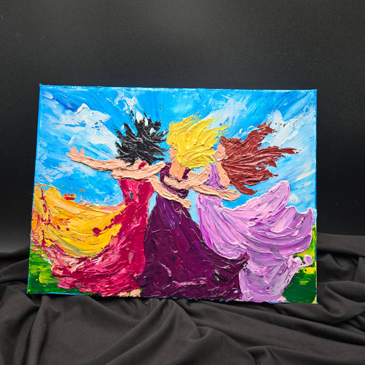 Sisterhood In Motion - 16x12  - FC032