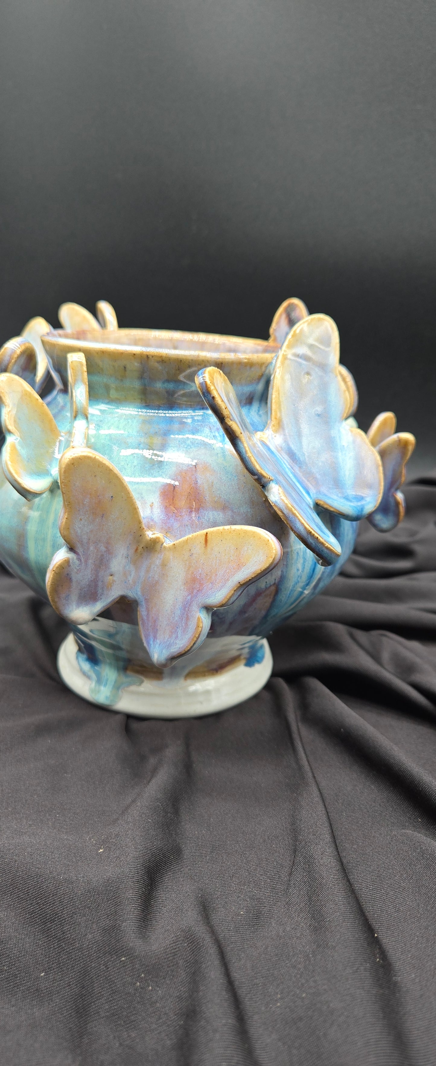 Butterfly Vase - 6 inches tall - NN009