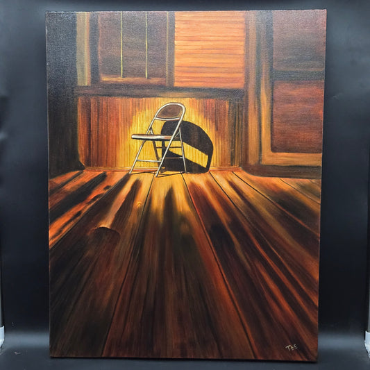 "The Empty Chair" - 22x28 - Oil On Canvas - TM005