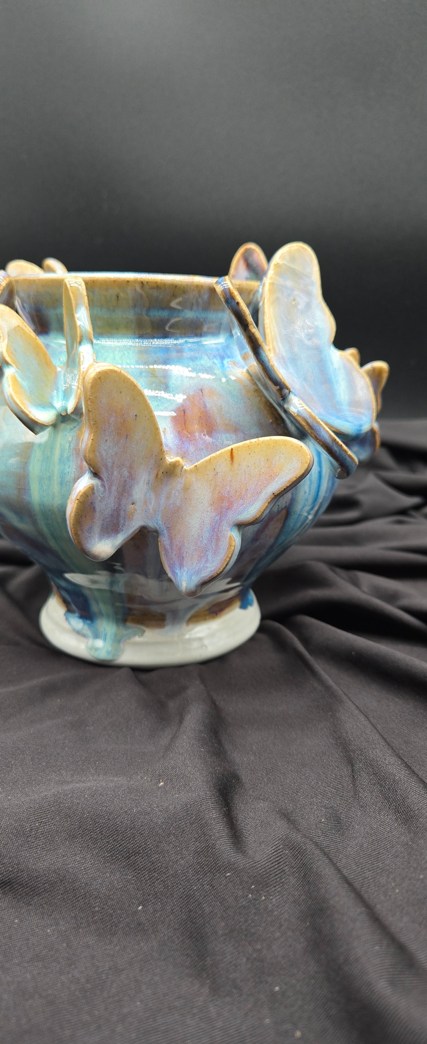 Butterfly Vase - 6 inches tall - NN009